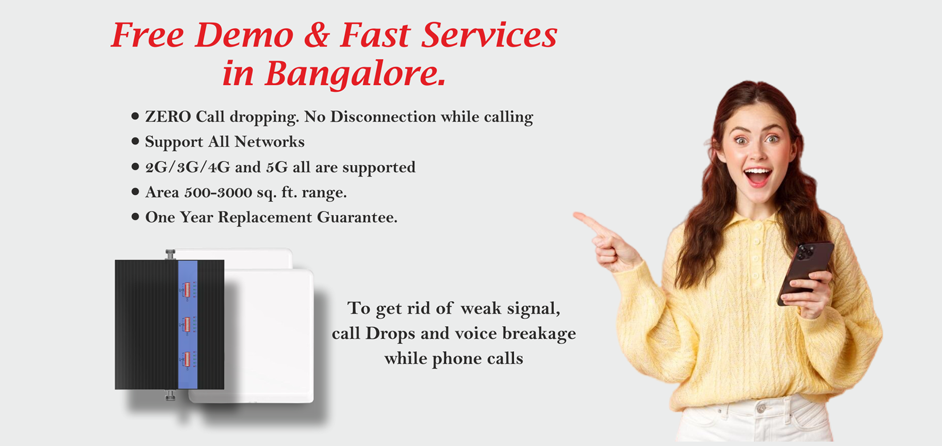 Mobile Network Signal Booster